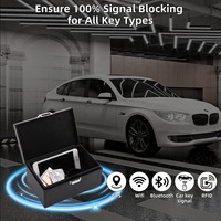 Caja de Almacenamiento para Llaves de Coche, Protección de Privacidad RFID, Jaula de Faraday Portátil, Multifuncional, Hecha a Mano, Duradera, Popular, con Logotipo Personalizado