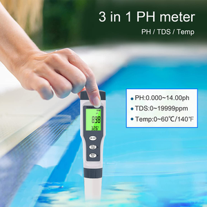 ปากกาเซ็นเซอร์3 in 1 <span class=keywords><strong>ph</strong></span>. TDS เครื่องทดสอบน้ำ pph/temp, เครื่องวัดค่าพีเอชมิเตอร์ดิจิตอลปากกา EZ-9901 - Product Image 2