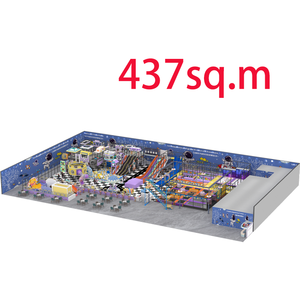 <span class=keywords><strong>Pokiddo</strong></span> - Equipo de Juego Interior de Madera de 500 m² para Uso Comercial, con Tobogán y Zona de Escalada - Product Image 3