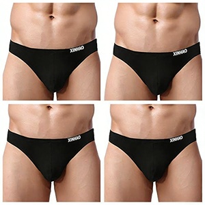 Sous-vêtements pour hommes sexy et tendance, caleçons en coton extensible et respirant pour jeunes adultes, confortables pour un usage quotidien - Product Image 1