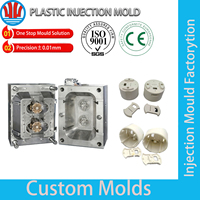 Molde de Inyección de Plástico Personalizado para Electrodomésticos, Servicio de Moldeo de Plástico Reciclado para Carcasas de Lámparas LED, ISO 9001, Sunye