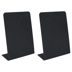 Mini tableau noir en métal, signes faciles à coller, étiquettes alimentaires, pour fête, marqueurs à la craie liquide, prix bon marché, - Product Image 1