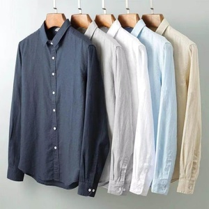 Camisa Formal de Algodón para Hombre, Estilo Informal, en Oferta - Product Image 1