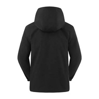 Dropshipping Interchange Jacket Design de mode hiver décontracté softshell chaud imperméable surdimensionné détachable hommes veste d'extérieur