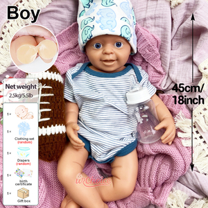 Poupée Bébé Reborn en Silicone Non Peinte à Faire Soi-Même, Garçon, Figurine Réaliste, Décoration d'Intérieur, Compagnon Émotionnel, Ornement - Product Image 3