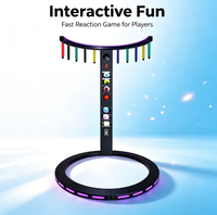 OEM Anpassbare RGB-Licht-Sensorik-Fangstäbe für Familienfeiern, Geschwindigkeits-Reflex-Hand-Auge-Koordination, Beweglichkeitstraining, Fallende Stäbe Spielzeug