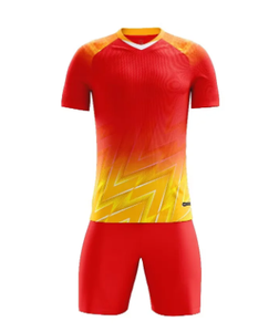 Ensemble de maillot de football noir pour homme, manches courtes, anti-transpiration, uniforme d'équipe rayé, toutes saisons, coupe classique, vêtements de sport en polyester - Product Image 2