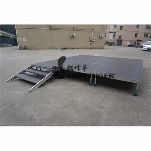 Giá bán buôn Dễ dàng cài đặt 4 chân nhôm sân khấu Bục chống trượt ngoài trời sân khấu nền tảng buổi hòa nhạc sân khấu bục cho các sự kiện - Product Image 4