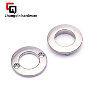 Boucle d'oeillets en métal pour chaîne de sac Fermoir perforé O Ring Vis Oeillet Oeillets en alliage de zinc pour sacs Artisanat
