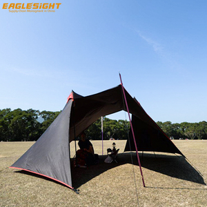 <span class=keywords><strong>Campeggio</strong></span> all'aperto grande tenda impermeabile per telo parasole tenda per telo resistente campo Base per escursionismo zaino in spalla alpinismo - Product Image 3