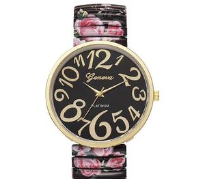 Nouvelle <span class=keywords><strong>montre</strong></span>-bracelet à grand cadran, bracelet élastique, grande <span class=keywords><strong>montre</strong></span> numérique pour personnes âgées, <span class=keywords><strong>montre</strong></span> à quartz décontractée pour femmes - Product Image 2