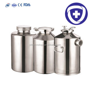 Réservoir de stockage de lait en acier inoxydable SS316 de qualité alimentaire, finition polie miroir, 20 L, avec revêtement antirouille conforme aux normes FDA et UE, couvercle et valve - Product Image 3