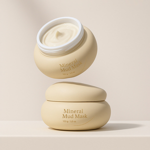 Vasetti Cosmetici in Plastica PET Opaca a Doppia Parete da 100g con Logo Personalizzato, Forma a Berretto con Coperchio, per Burro Corpo, Scrub, Maschera <span class=keywords><strong>Viso</strong></span>, <span class=keywords><strong>Crema</strong></span> <span class=keywords><strong>Viso</strong></span> - Product Image 3