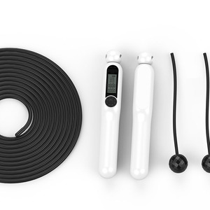 <span class=keywords><strong>Corde</strong></span> <span class=keywords><strong>à</strong></span> <span class=keywords><strong>sauter</strong></span> facile <span class=keywords><strong>à</strong></span> utiliser pour débutants, réglable, anti-emmêlement, confortable, simple pour l'apprentissage et l'<span class=keywords><strong>exercice</strong></span> des novices - Product Image 6