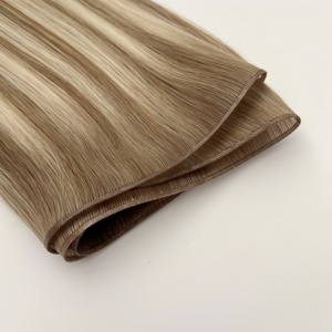 Extensiones de Cabello Ruikang para Genius Weft, Cabello Remy Europeo, Técnica de Doble Trama, Cabello Humano de Alta Calidad - Product Image 1