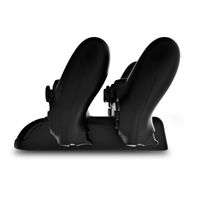 Dobe — support double usb sans fil, station de charge, pour manettes PS4 Slim et Pro