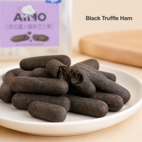 Biscuits au fromage Aimo saveur œuf et bœuf teriyaki, savoureux et croustillants, faible teneur en sel, 50g, 9 mois, vente en gros