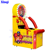 Machine de jeu de boxe électronique à paiement par carte, à monnayeur, avec sac de frappe et jeu de correspondance, pour entraînement, vente directe usine
