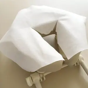 Kopfstützen abdeckung Blatt Massage tisch Stuhl Vlies U-Form Kissen bezug Einweg-Gesichts auflage Abdeckung
