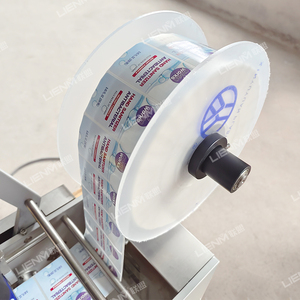 Bán tự động dính Sticker ngày in máy tính để bàn nhỏ Label Applicator chai tròn Nhãn dán nhãn máy - Product Image 3