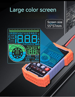 Probador de Baterías I-POOK de Alta Calidad y Buen Precio, Fabricación OEM y ODM, Color Negro+Naranja, Potencia de 150mW, I-POOK PK59A/B/C/D
