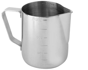 Wholesale Price Durable <strong>Mini</strong> <strong>Milk</strong> <strong>Jugs</strong> 12oz 350ml Stainless Steel Coffee <strong>Milk</strong> <strong>Jug</strong> - Product Image 1