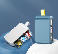 Nouvelle boîte à pilules portable à 3 compartiments, mini-récipient de rangement pratique pour pharmacie et maison, organisateur sans BPA, en plastique alimentaire pour médicaments