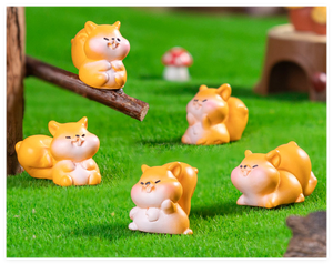 Bán Buôn Điêu Khắc Dễ Thương Phim Hoạt Hình 3D Nhỏ Sóc Bức Tượng Nhỏ Động Vật Nhựa Thu Nhỏ Nhân Vật Kid Đồ Chơi Quà Tặng Đối Tượng Quà Tặng - Product Image 4