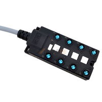 Boîtier de distribution de capteur M12-Personnalisez votre solution avec l'assistance d'experts Connecteur de boîte de jonction étanche M12 Sensor Ip68