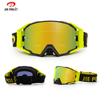 Gafas Deportivas magnétique OEM personnalisé Anti-buée Uv400 lentille Moto Motocross Moto lunettes lunettes échantillon pour adu