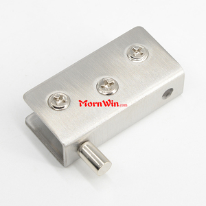 Clips en acier inoxydable porte en verre carrée guide pince - Product Image 4