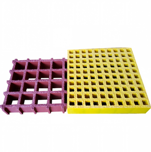 <span class=keywords><strong>Grille</strong></span> de plancher en acier recouvert de <span class=keywords><strong>PVC</strong></span>, antidérapante, à mailles croisées, moulée, pour charges lourdes, avec services de découpe et de pliage - Product Image 2