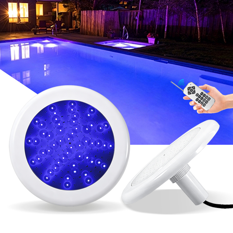 High Quality Swimming Pool Light Ip68 ABS Resin Filled Rgb Submersible Led Lights 12V Underwater Led Pool Light