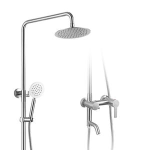 Robinetterie de bain et douche colonne de douche à eau intégrée douche pluie - Product Image 1