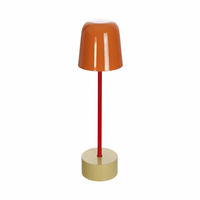 Lampe de table sans fil rechargeable LED USB-C 3000K 4500K 6000K à gradation progressive en fer pour chevet, restaurant, hôtel, décoration intérieure