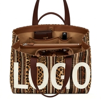 Sac fourre-tout tendance en polyester jacquard tricoté ajouré de couleur unie pour femme, avec doublure en lin, idéal pour la gym et le shopping