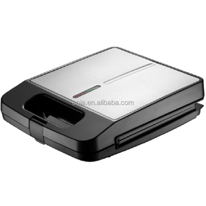 Equipo de aperitivos de cocina comercial AOJA, máquina eléctrica para hacer sándwiches de 4 piezas, máquina desmontable de gofres redondos multifuncionales - Product Image 4