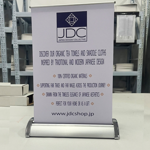 Kích thước nhỏ A4 A3 rollup biểu ngữ đứng bảng Top có thể thu vào cuộn lên biểu ngữ - Product Image 2