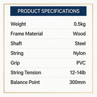 Kit de raquettes de tennis de table professionnel personnalisé en gros, ensemble de ping-pong en bois écologique avec 6 balles et filet portable QINGUO PL-021B