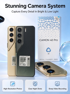 สมาร์ทโฟน Camon 40 Pro 5G รุ่นใหม่ปี 2026 ดีไซน์บางเฉียบทันสมัย เวอร์ชันสากล พร้อมสำหรับการขายส่งจำนวนมาก - Product Image 2