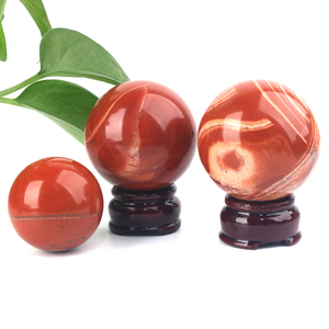 Wholesale High Quality Healing <b>Crystal</b> Red jasper Sphere <b>Crystal</b> <b>Ball</b> Sphere for Home Decor - Product Image 3