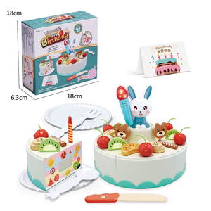 Nouveau Jouet <span class=keywords><strong>de</strong></span> <span class=keywords><strong>Cuisine</strong></span> pour Enfants : Gâteau <span class=keywords><strong>d</strong></span>'<span class=keywords><strong>Anniversaire</strong></span> <span class=keywords><strong>de</strong></span> Qualité, Modèle Artisanal, Meubles et Jouets <span class=keywords><strong>de</strong></span> <span class=keywords><strong>Cuisine</strong></span> à <span class=keywords><strong>D</strong></span>écouper - Product Image 3