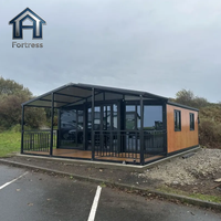 20ft 30ft 40ft Faltbarer Container Tragbares Mobiles Erweiterbares Komplett Möbliertes Vorgefertigtes Tiny House Container-Haus für Hotel und Büro