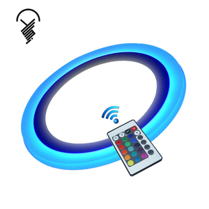 Phong cách mới lõm 18 + 6W Trần màu thay đổi RGB LED Bảng điều chỉnh ánh sáng - Product Image 1