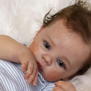 Gran Oferta: Muñecos Bebé <span class=keywords><strong>Reborn</strong></span> de 19 Pulgadas, Económicos, a la Moda, Bebé Niño Realista de Silicona, Juguetes para <span class=keywords><strong>Niñas</strong></span> - Product Image 4