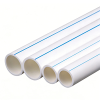 Tuyaux d'eau PPR personnalisés DN20-DN160 pour systèmes de plomberie chaude et froide, chauffage, certifiés ISO CE, durée de vie de 50 ans, support OEM