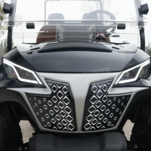 รถกอล์ฟไฟฟ้าแบบเดี่ยว ยี่ห้อเรนโบว์ ปรับแต่งได้ <span class=keywords><strong>พร้อม</strong></span>มอเตอร์ AC 5KW <span class=keywords><strong>แบตเตอรี่</strong></span>ลิเธียม 48V สำหรับ 2 ที่นั่ง เหมาะสำหรับสนามกอล์ฟและคลับ - Product Image 2