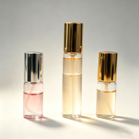 Flacons de parfum personnalisés neufs, vaporisateurs pressurisés en verre fins de 3 ml, 5 ml, 10 ml pour format voyage