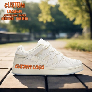 <strong>2026</strong> Customizable thick soles Leather Luxury Custom Sneakers Anti-Slip Your Own Design Casual <strong>Basketball</strong> Styles <strong>Shoes</strong> Sneakers - Product Image 2