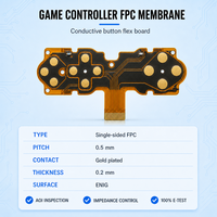 Fabricant de membranes FPC pour manettes de jeu avec clavier à membrane flexible, circuit imprimé personnalisé, assemblage PCBA, service de conception de circuits imprimés